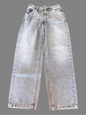 Wild Fable Mid-Rise 90s Relaxed Straight Jeans – Size 00 | Faded Black